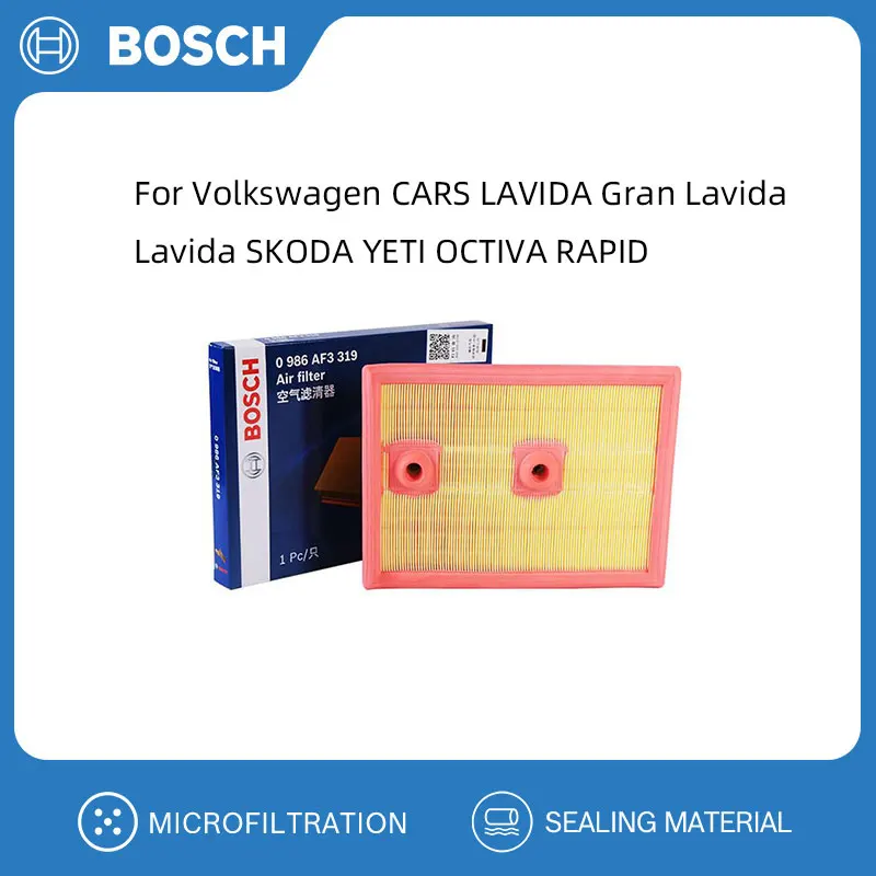 Воздушный Фильтр BOSCH Для Volkswagen CARS LAVIDA Gran Lavida SKODA YETI OCTIVA Быстросменные