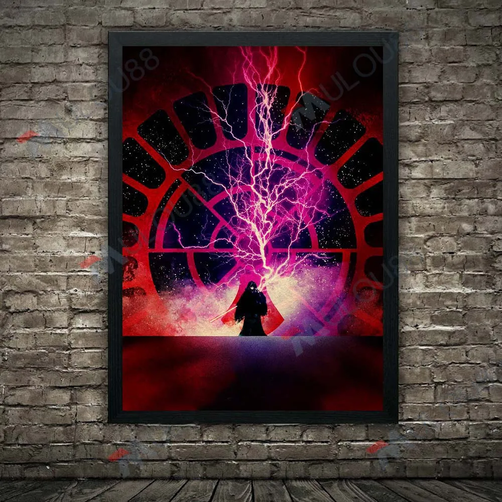 Дарт Maul Сиут Вейдер Кайло Рен персонажи фильмов научной фантастики настенная