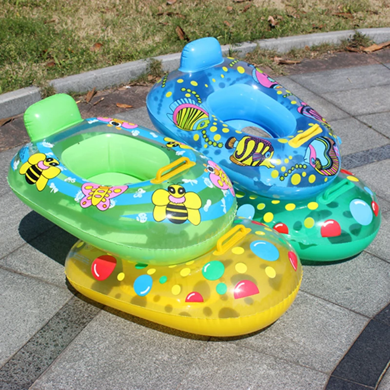 

1pc Inflatable Swimming Ring Pool Float Baby Ring Inflatable Mattress Rings