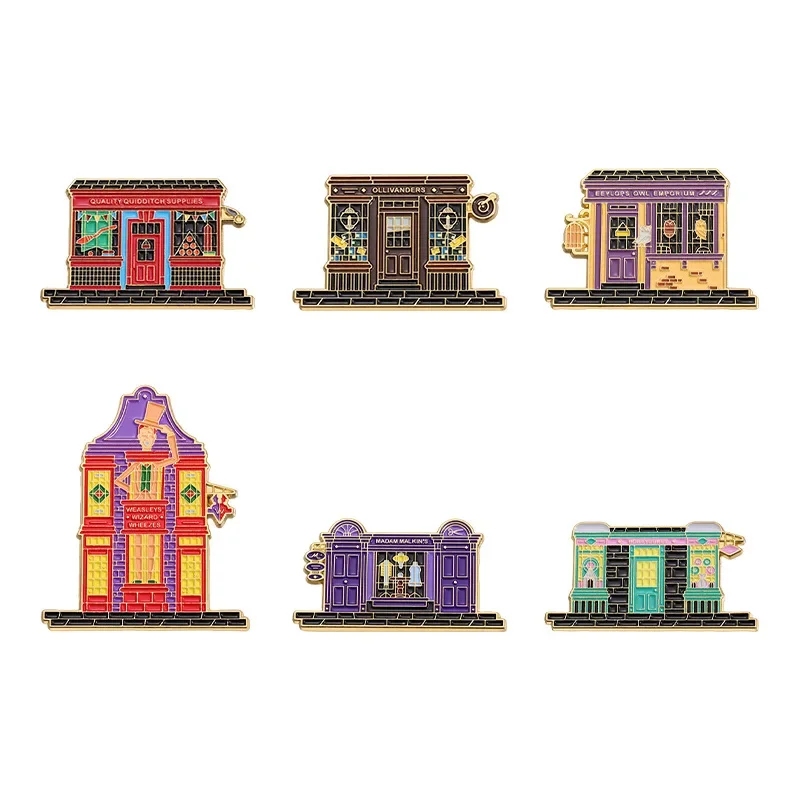 Винтажная брошь в стиле Фэнтези интересный металлический значок изысканный