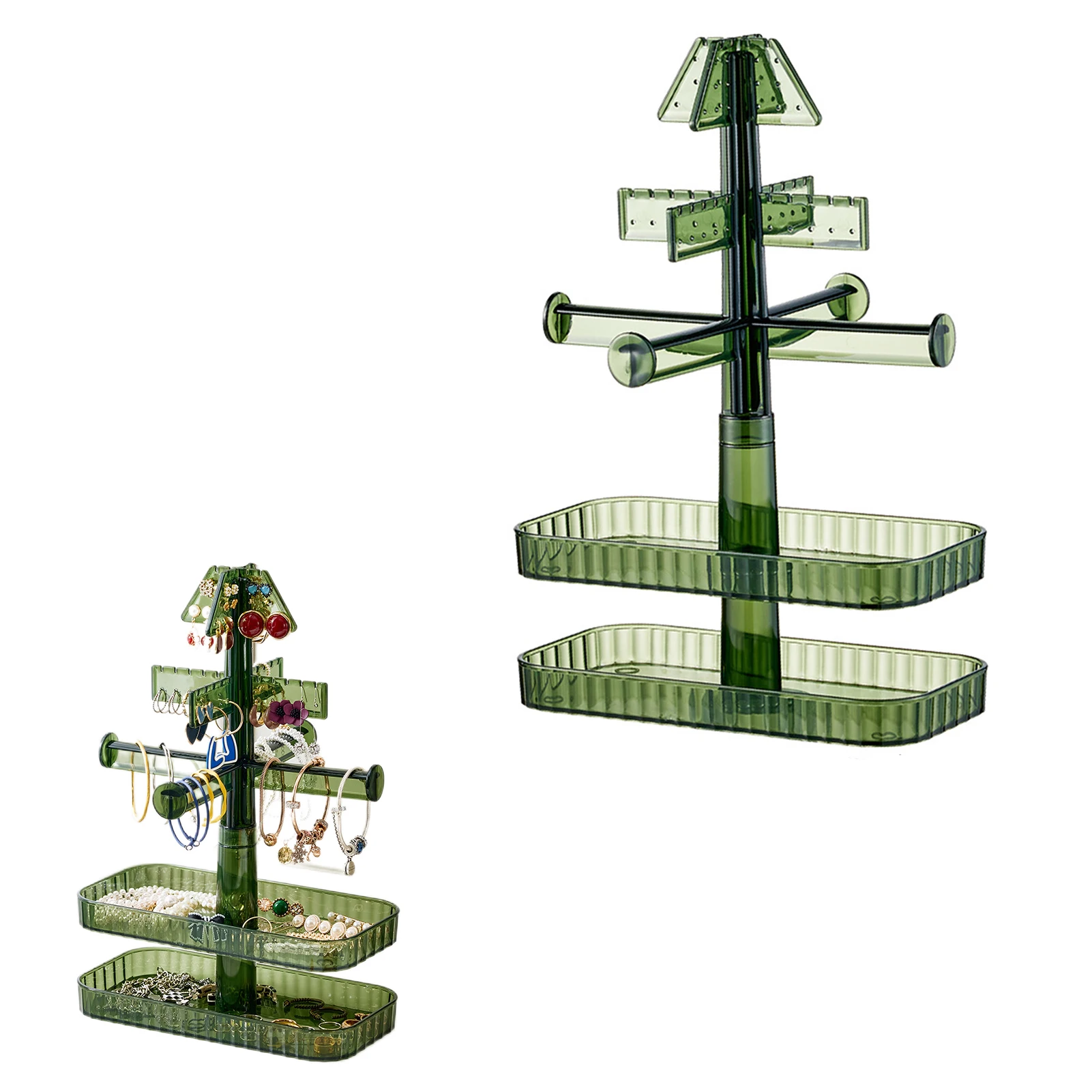 

Necklace Tree Jewelry Organizer Jewelry Storage Organizer Necklace Holder Stand Tabletop Jewelry Organizer Tower For Bracelets