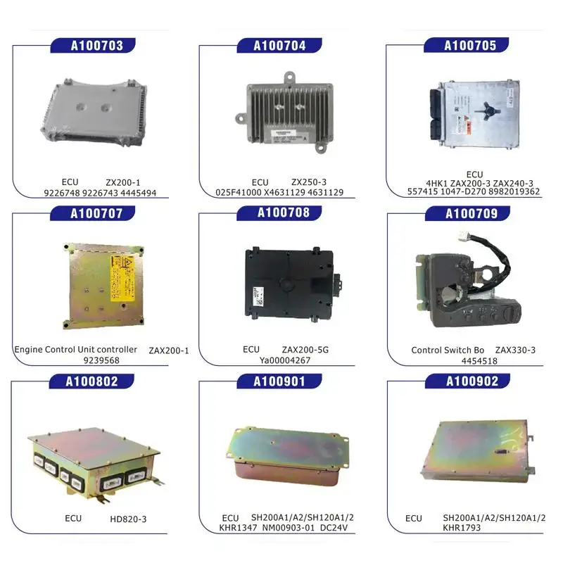 Высококачественная фотомагнитола для экскаватора ECU контроллер ECM 543-00055A 54300055A