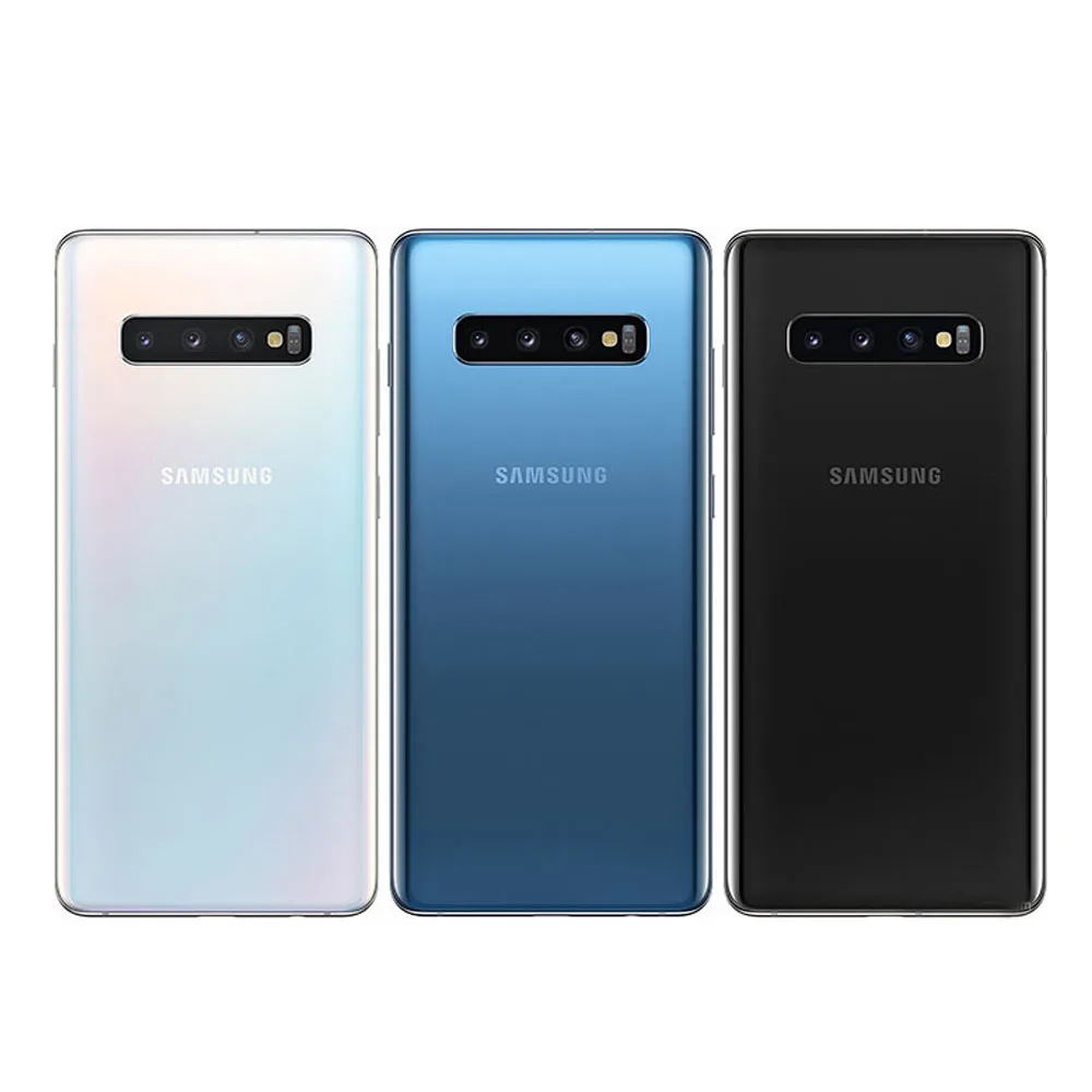 Смартфон Samsung Galaxy S10 + G975U разблокированный телефон экран 6 4 дюйма 8 ГБ ОЗУ 128 Гб ПЗУ