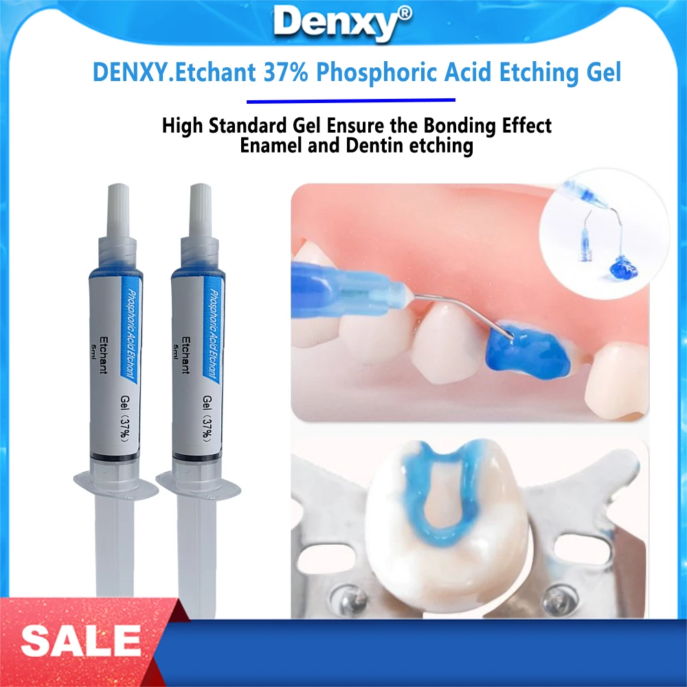 DENXY Гель для травления 37% 5 шт.