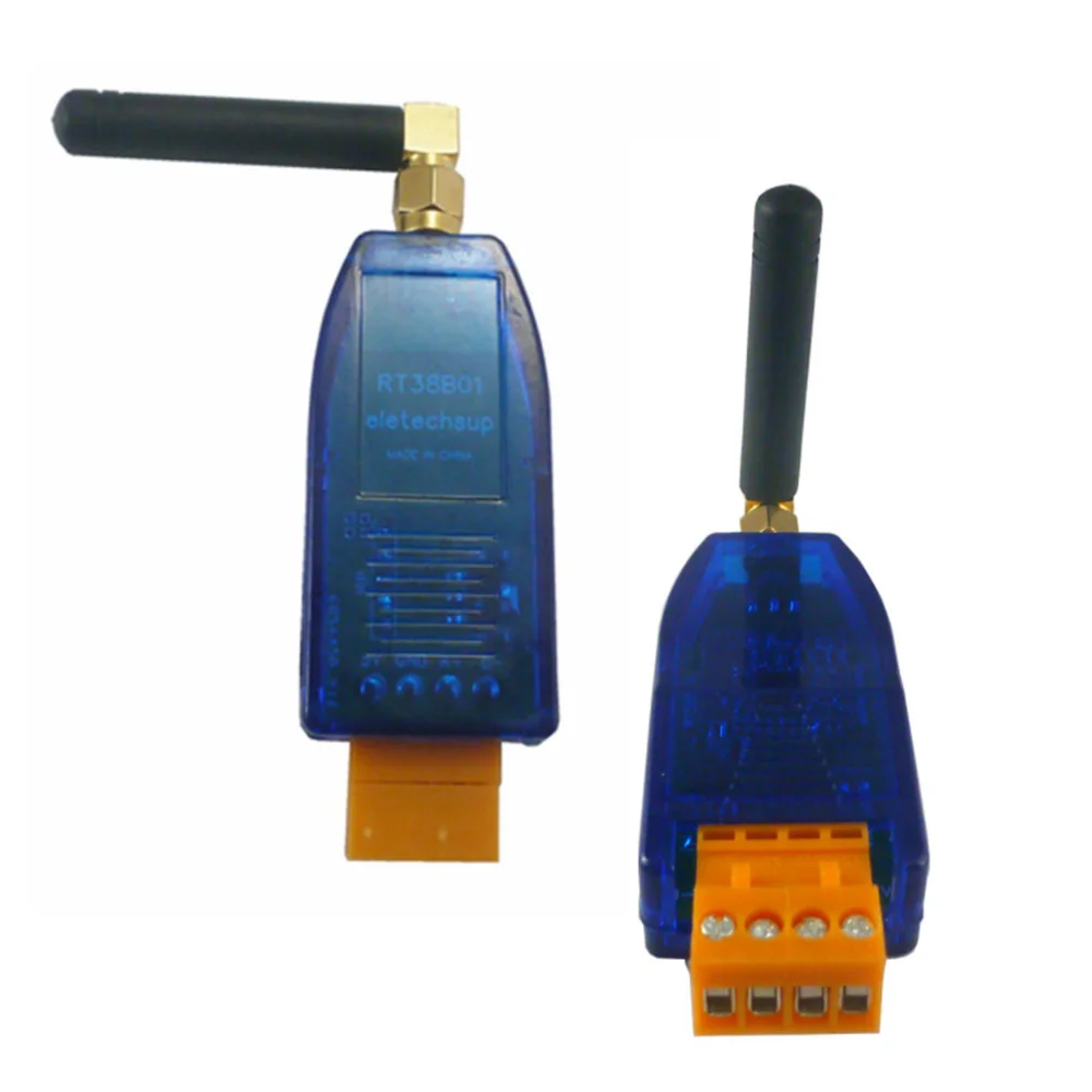 

Беспроводной трансивер RS485 20 дБм 433 МГц, передатчик и приемник VHF/UHF, радимодем для Smart Meter PTZ-камеры, 2 шт.