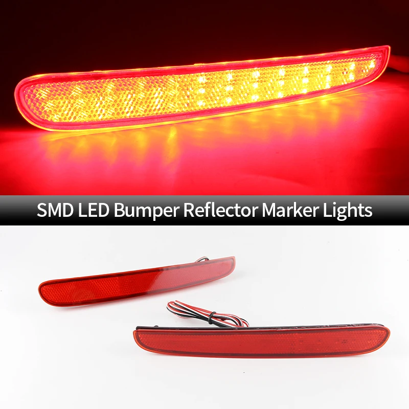 2 шт. для Honda N-Box 2021-2024 Высококачественный автомобильный задний бампер