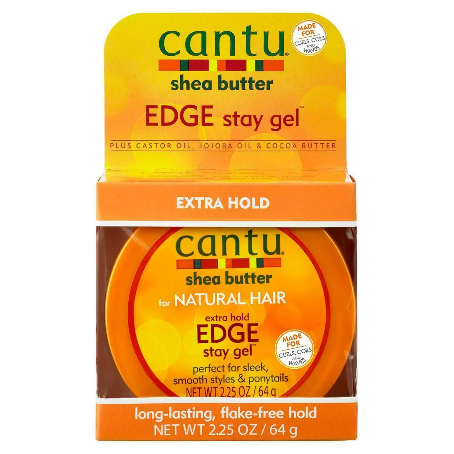 

Cantu Shea Butter Extra Hold Edge Stay Gel 64g