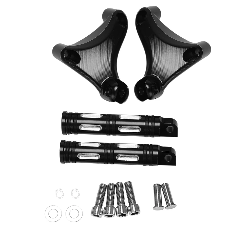 

Мотоциклетная задняя подставка для ног пассажирские подставки для ног кронштейн для педалей для XL883 XL1200 04-13