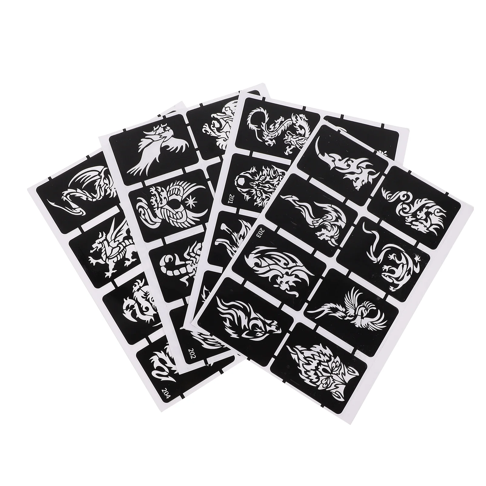 

4 листа, временные фотообои для дома