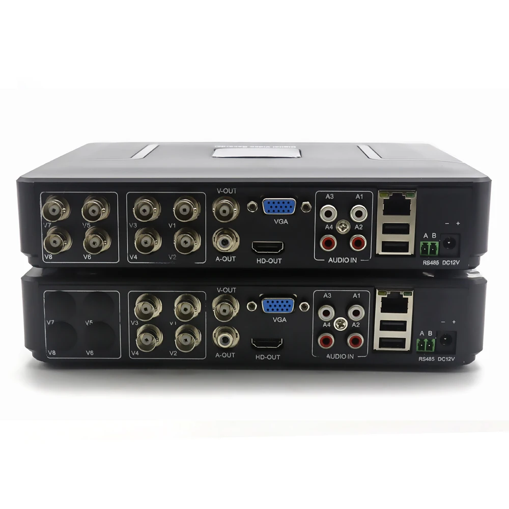 

H.265 5M-N 1080P Мини-видеорегистратор систем наблюдения Hybrid XMEYE NVR 4CH 8-канальный 5-в-1 видеорегистратор для AHD TVI CVI аналоговых IP-камер видеонаблюдения