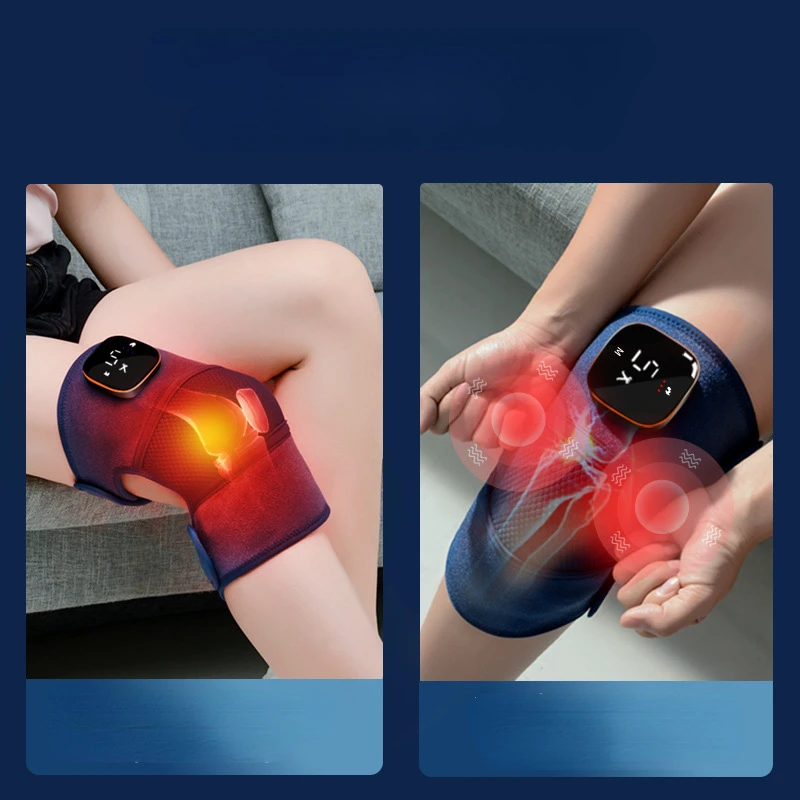 Moxibustion physiotherapy instrument Warm keeping electric heating knee pads Vibration massage instrument USB physical therapy