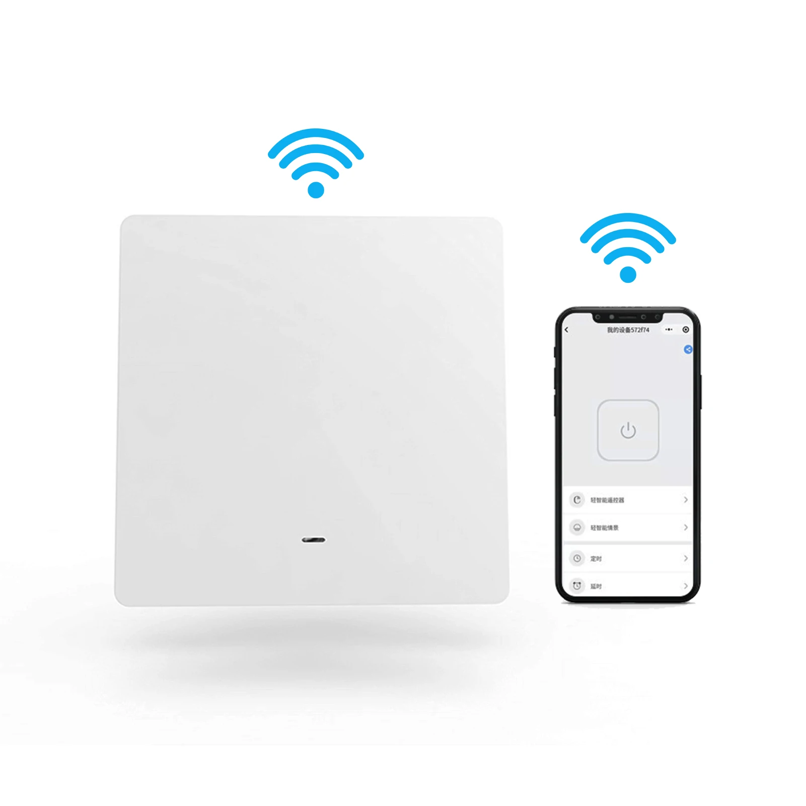 

Tuya Wifi Switch,Smart Wireless No Battery Light Switch,RF433 Remote Control Switch Module,Work For Google Home,Alexa