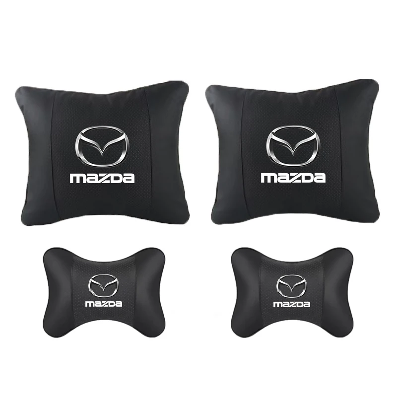 

Кожаный подголовник для автомобильного сиденья, подушка для шеи, поясная подушка для Mazda 2 3 6 CX5 CX30 CX8 CX3 CX9 BT50 MX5 CX7 CX9 RX7 MX3 RX9 MPS MS