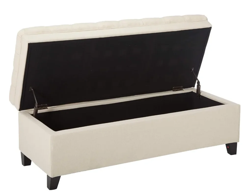 Барный стул с тканевой отделкой бежевый барный складной для макияжа