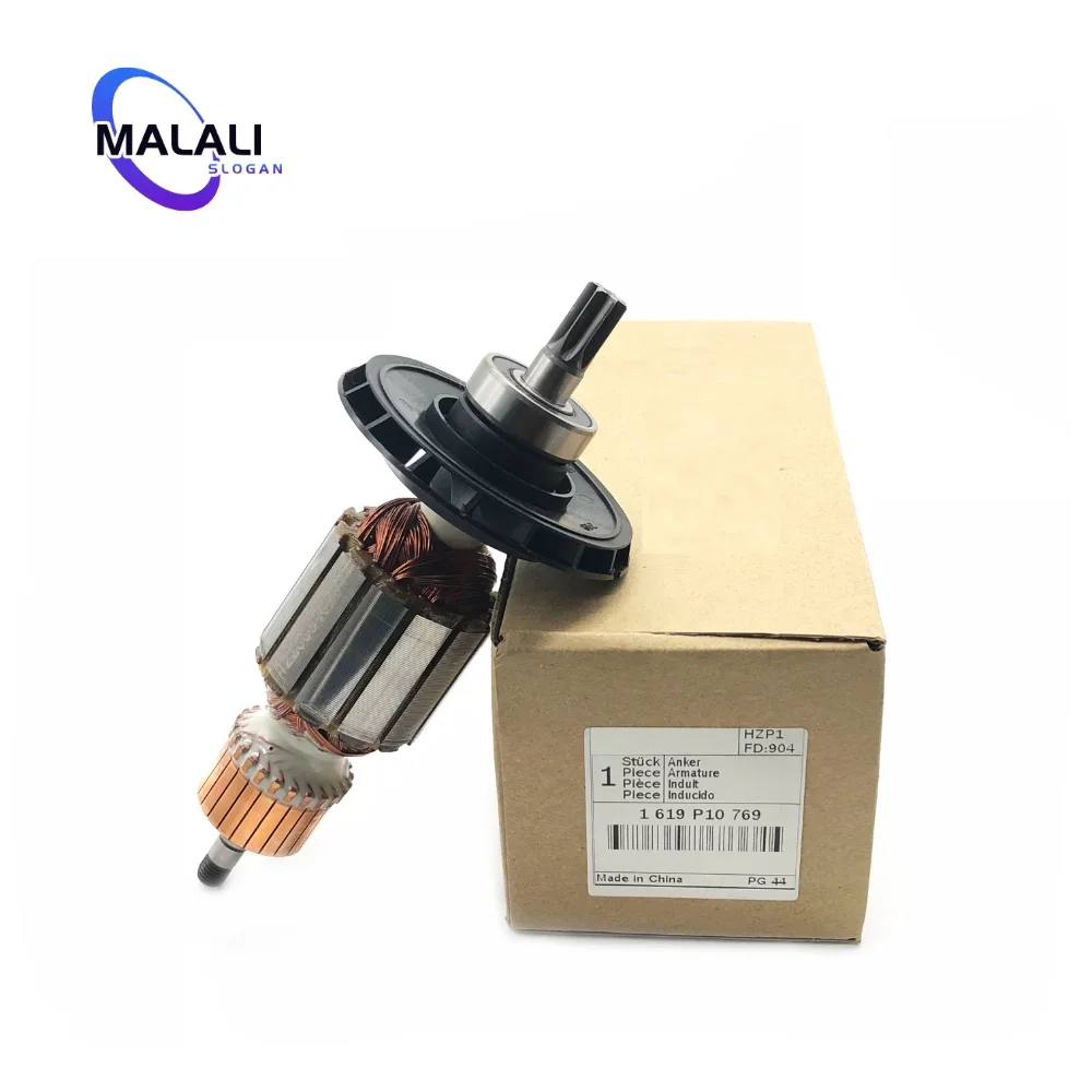 Применим для BOSCH GBH5-40 GBH 5-40 5-40D GBH5-40D GSH5E GSH5CE 1619P10769 220-240V Якорный ротор