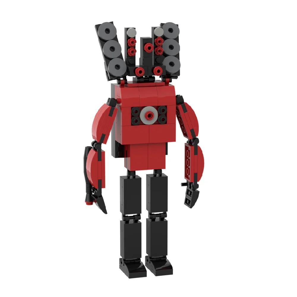 Модель Фигурки громкоговорителя Titan из смешного аниме видео: для туалета Skibidi 167/185