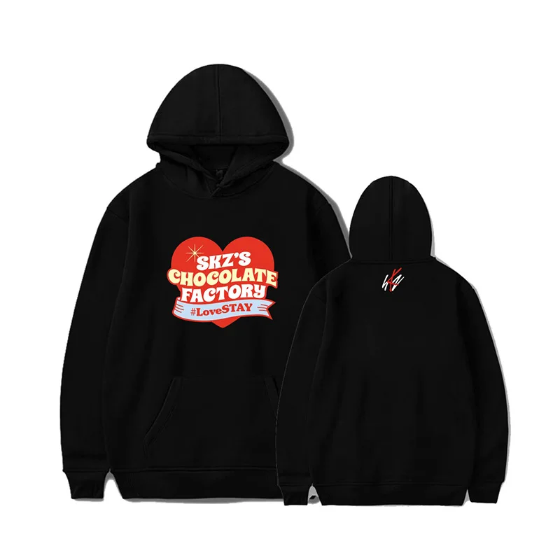 

Kpop STRAY KIDS 2ND LoveSTAY pullover hoodies kpop unisex loose sweatshirt