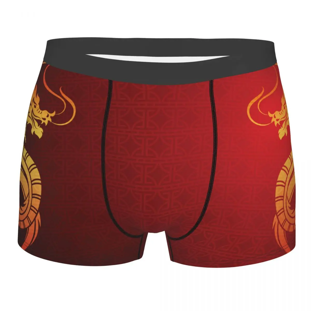 

Underwear Men Boxers Chinese Traditional Template With Chinese Dragon Sexy Boxer Male Panties Underpants Boxershorts Homme
