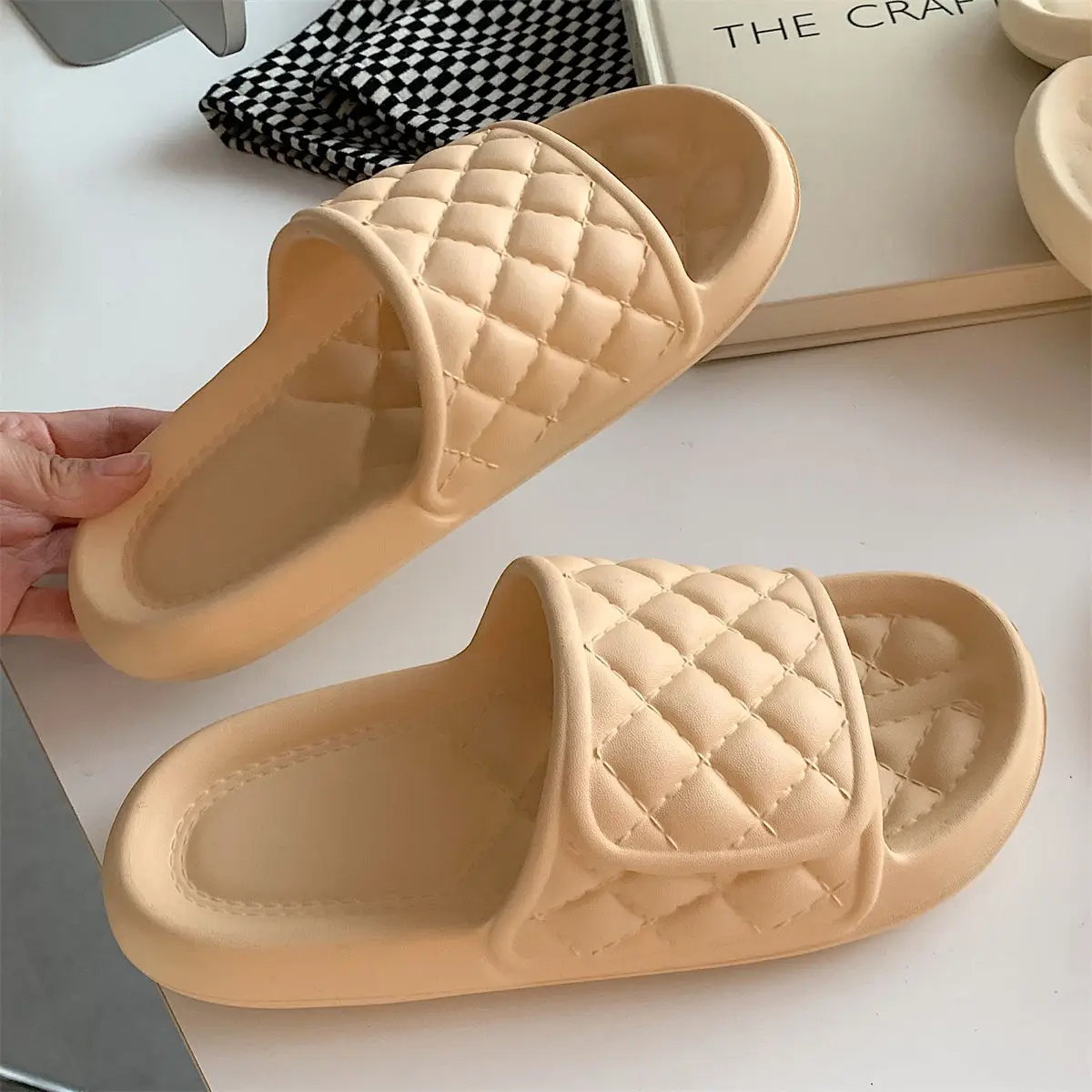 Новинка домашняя обувь для женщин дезодорант Эва табурет ног Женская Летняя мода