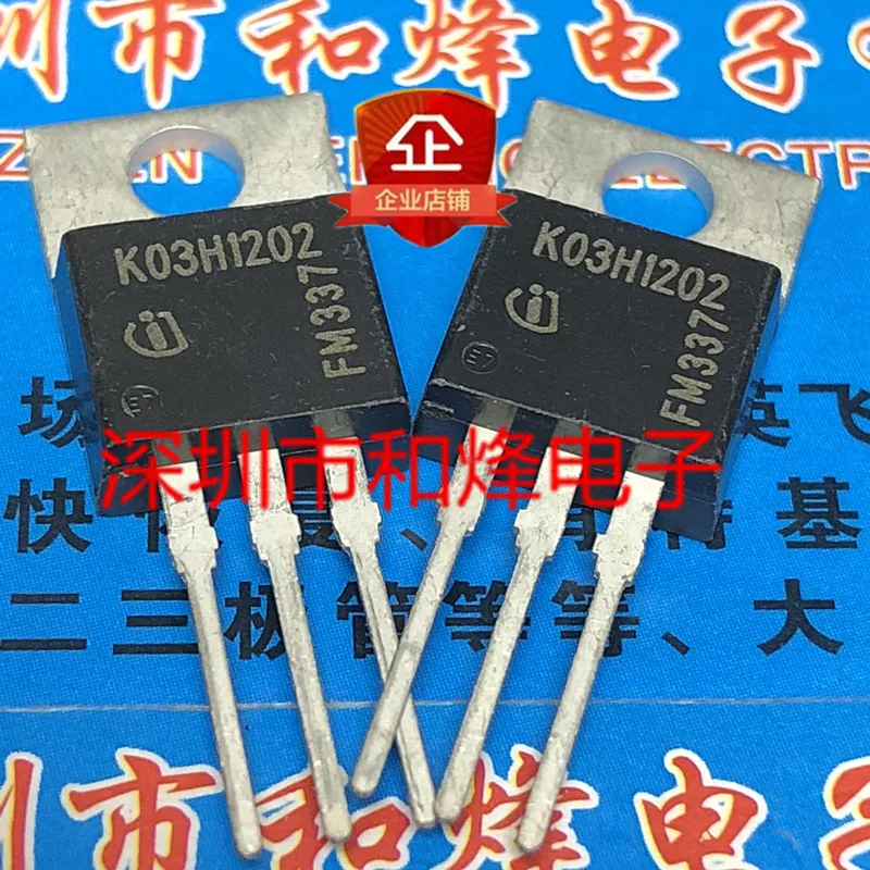 

Бесплатная доставка K03H1202 IKP03N120H2 TO-220 1200V 3A 10 шт.