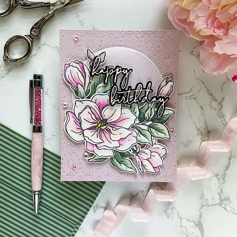 Металлические штампы Lucky Goddess сшитая овальная крышка сделай сам скрапбукинг