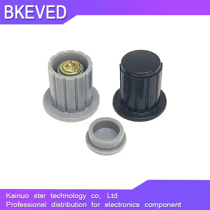 

5 шт., серая/черная крышка кнопки, подходит для высококачественной WXD3-13 WXD3-12, поворотная специальная ручка потенциометра