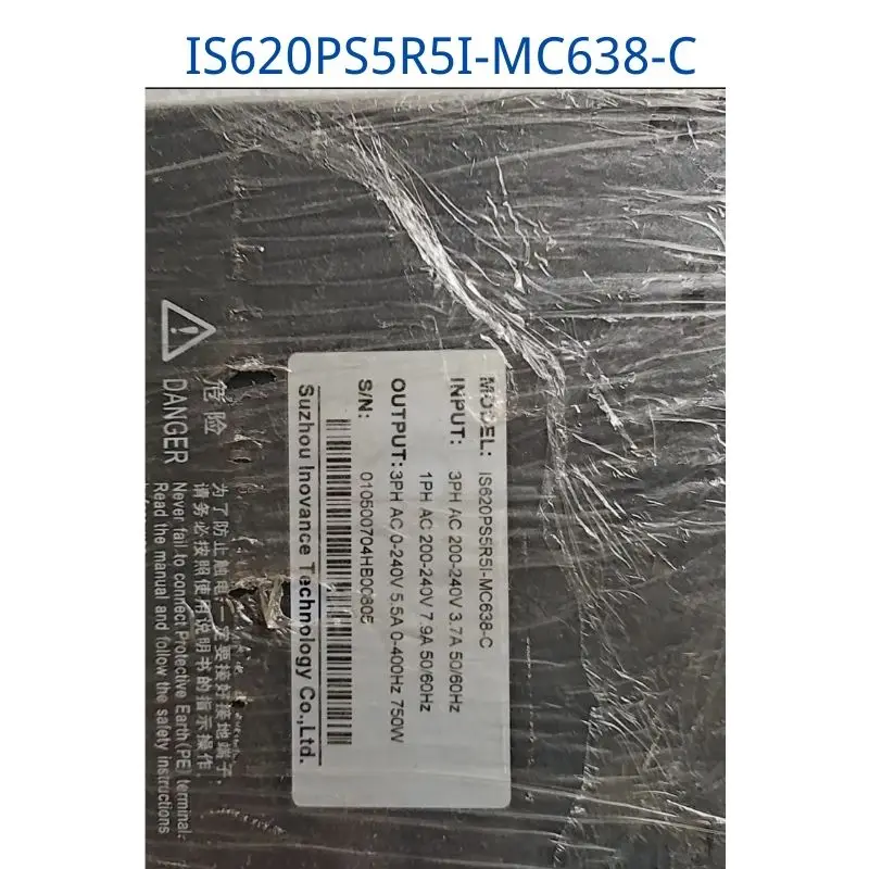 

Used Huichuan inverter IS620PS5R5I-MC638-C test OK
