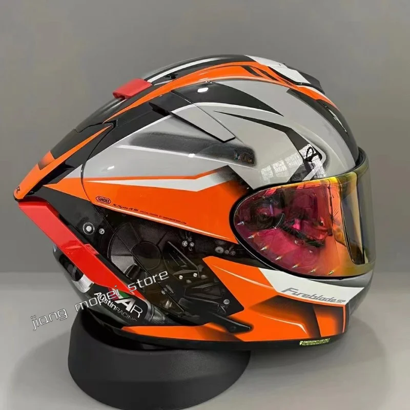 

Шлем на все лицо X-Spirit III YZF-R1M Специальный выпуск шлем X-четырнадцать спортивный гоночный шлем мотоциклетное x14мотоциклетное оборудование