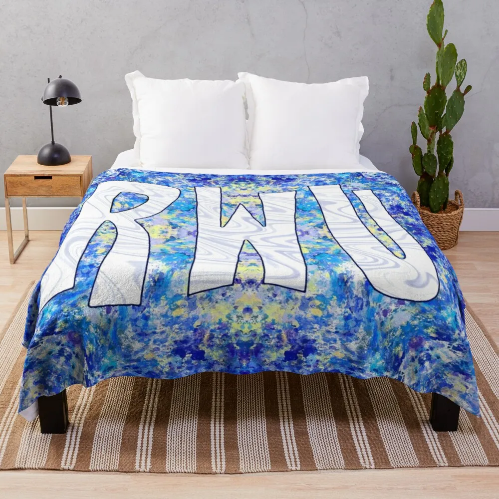 

Muslin Plaid Large Decorative Bed Plaid Target Fluffy Blanket Rwu Funky Fresh Waves Throw Blankets