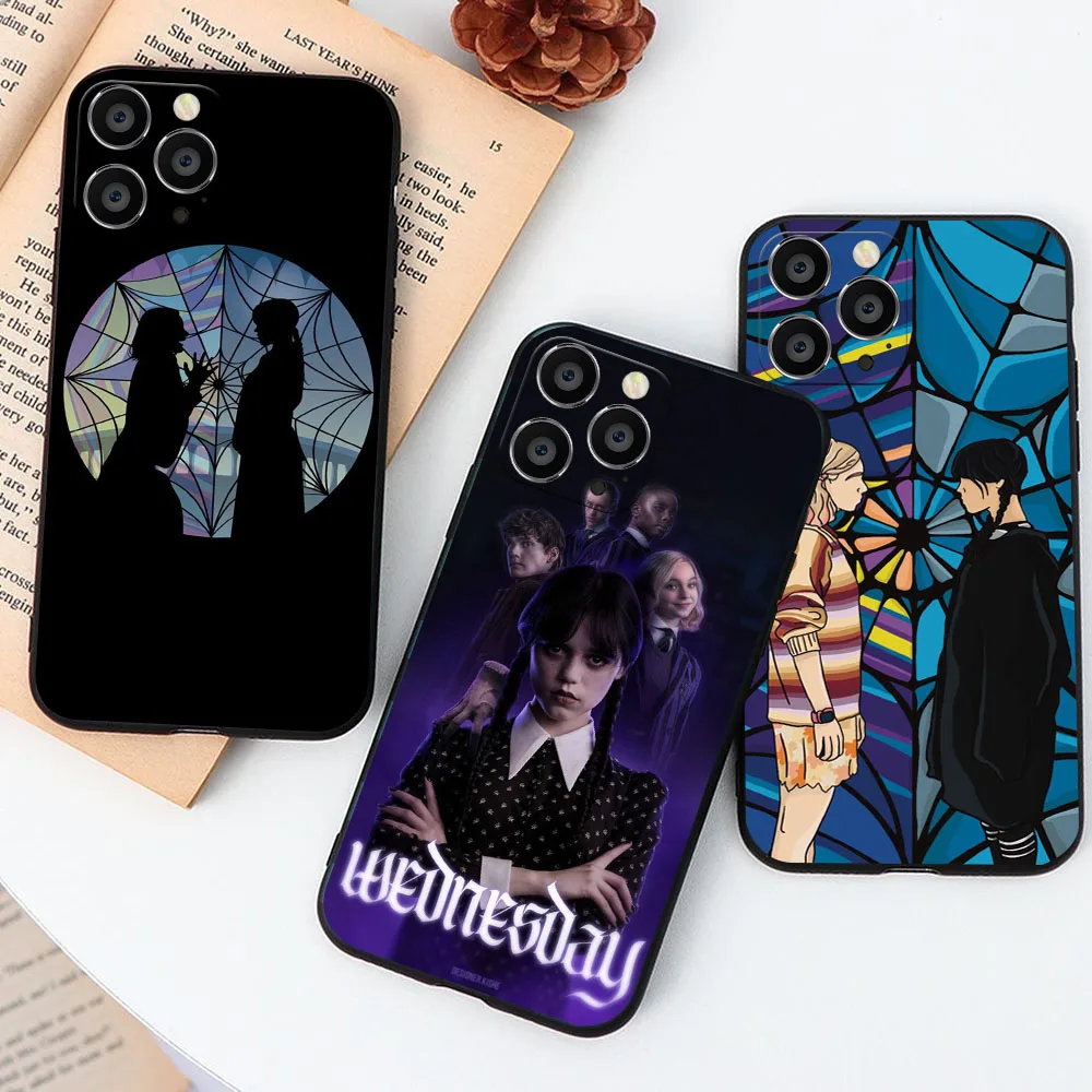 Матовый черный чехол для Tecno Spark POP 5 LTE 6 Air 7 8 GO 20 20C 30C Pro KD-39 W-ednesday Addams