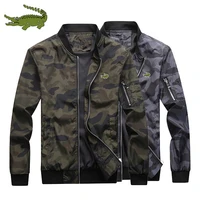 cartelo crocodile high quality mens sports camouflage jacket stand collar zipper outdoor sports mountaineering jacket jacket