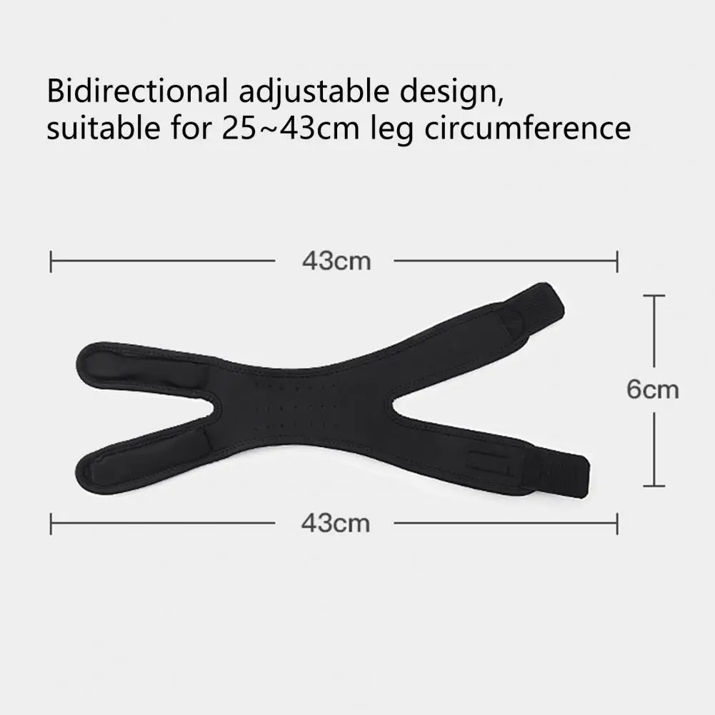 

Ergonomic Design 1Pc Delicate Knee Pain Relief Patella Stabilizer Brace Reusable Knee Brace High Flexibility for Running