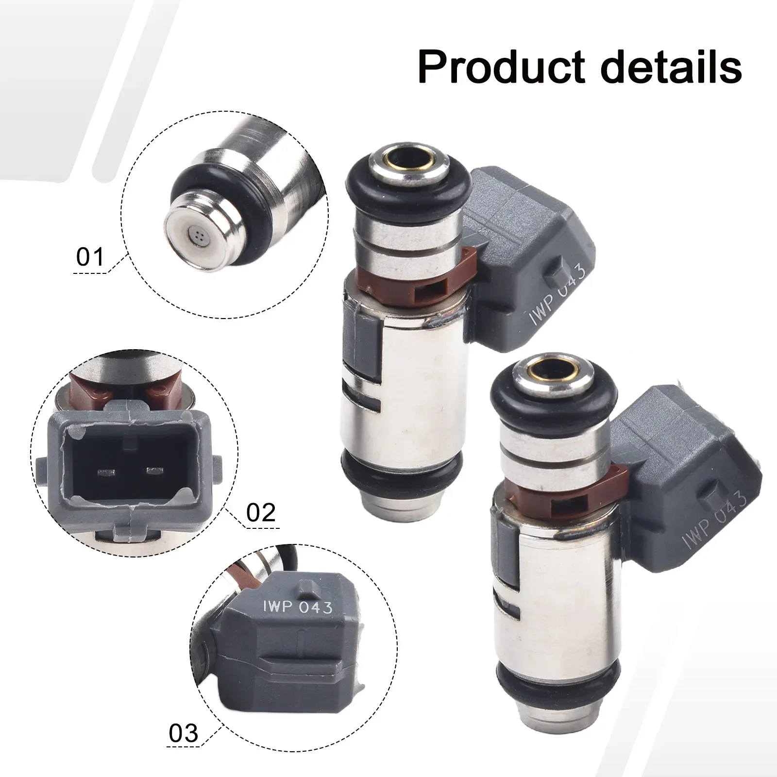 Непосредственная Замена топливных инжекторов 27609-01B новые автомобильные