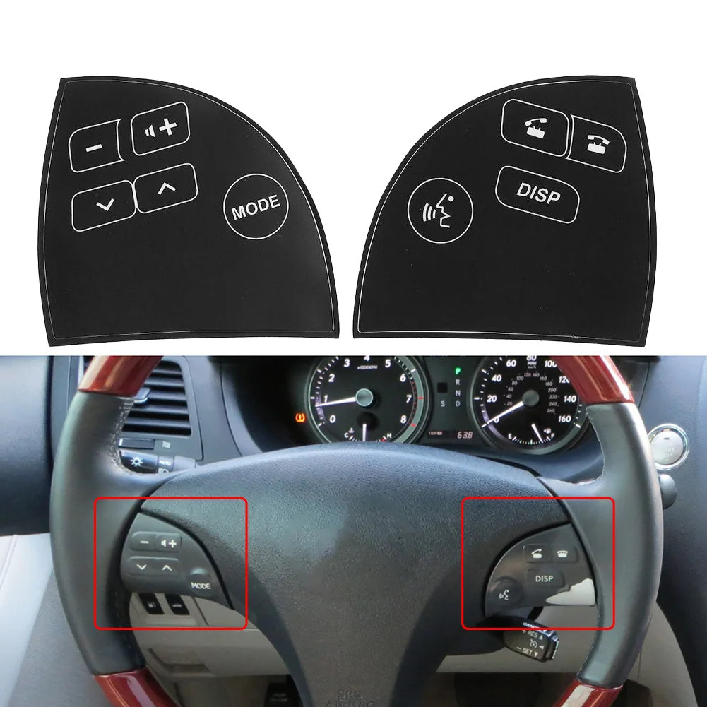 

1 шт., наклейки на руль автомобиля Lexus ES350 25111111-2007