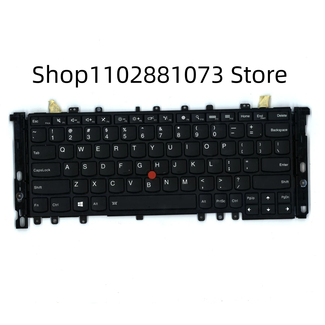 

New Original US English Keyboard with Backlight for Lenovo ThinkPad S1 Yoga 12 S240 Laptop 04Y2620 04Y2916