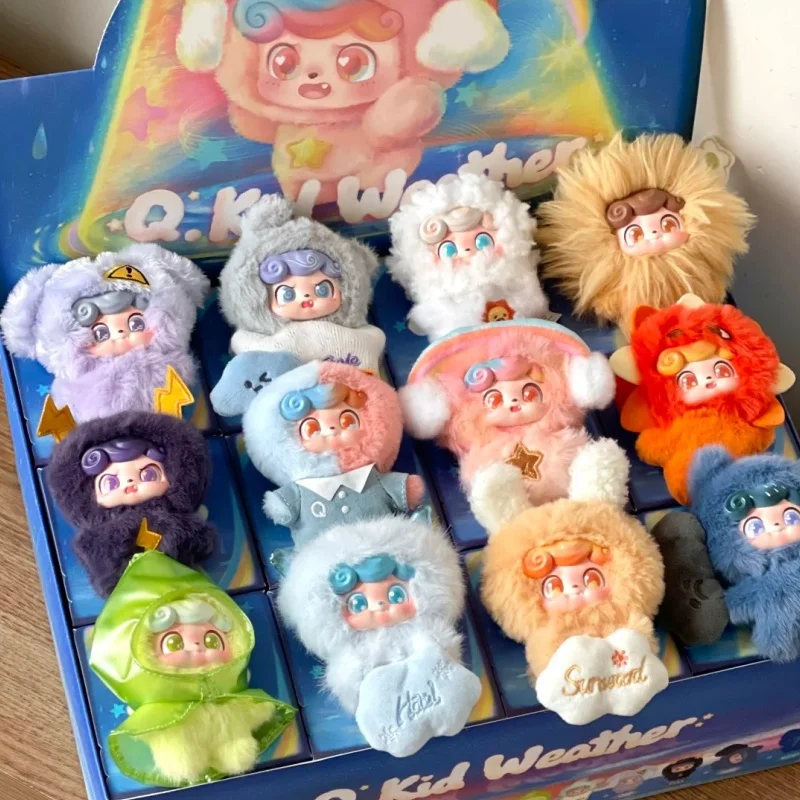 Оригинальный плюшевый брелок-сюрприз Jotoys Qbao Weather Baby Mini Series, модная коллекционная игрушка, милая кукла, настольный подарок (art.: 3920db5339446) - 3920db5339446