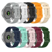 For Garmin Vivoactive 4s Strap Garmin Vivoactive 3 Venu 2/2s/Sq Vivoactive 4 Forerunner 645 245m Silicone Watchband Accessories