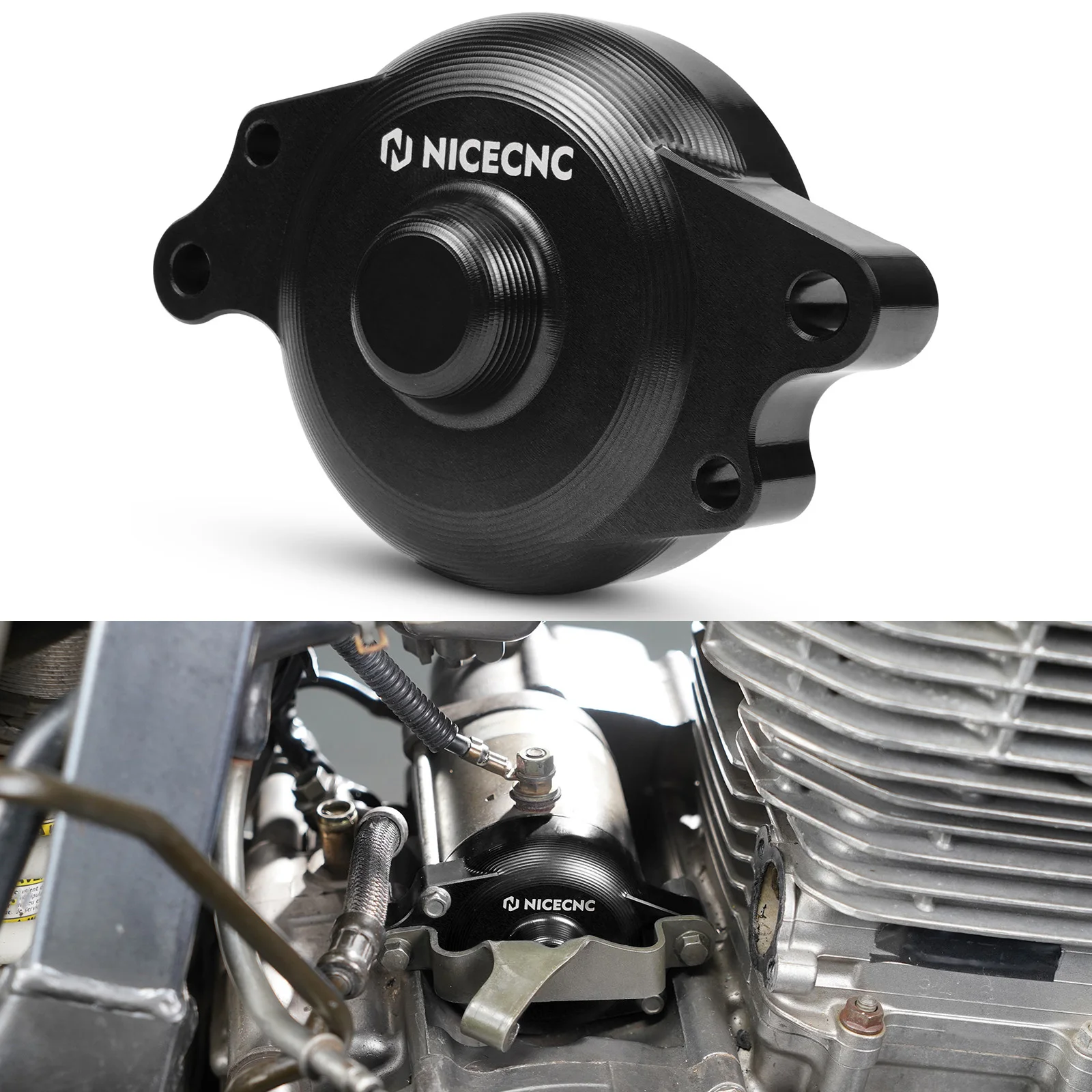 

Алюминиевая торцевая крышка стартера мотоцикла для Suzuki DR650 DR650S DR650SE 1996-2024