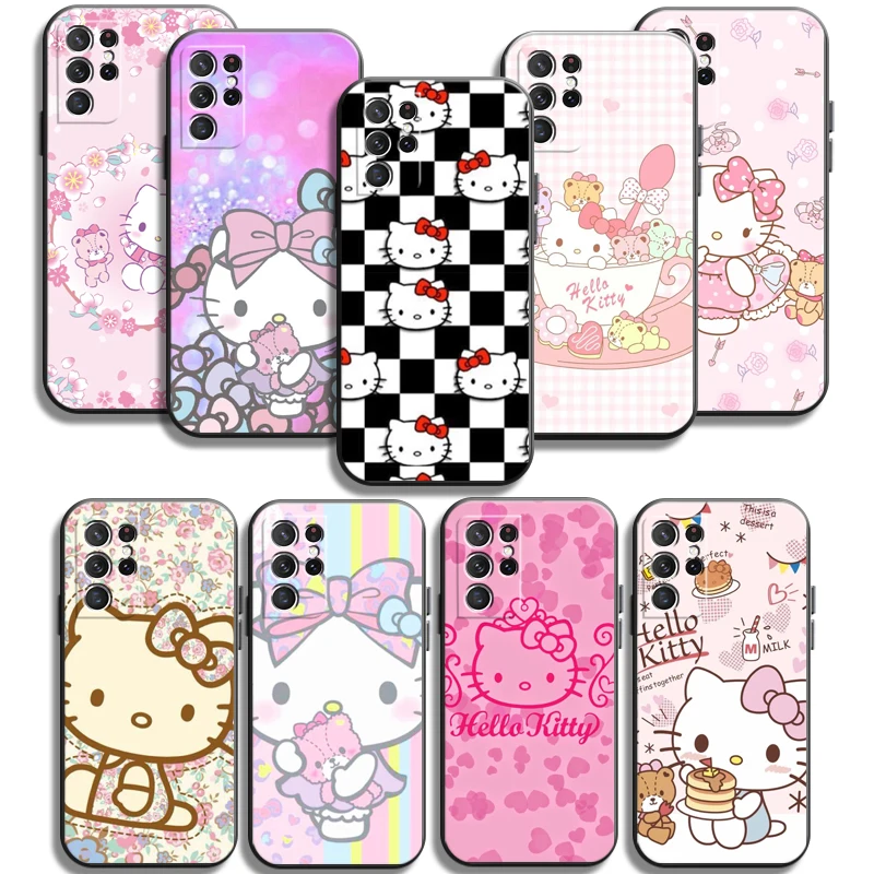 

Hello Kitty 2022 Phone Cases For Samsung Galaxy A31 A32 4G A32 5G A42 5G A20 A21 A22 4G 5G Carcasa Soft TPU Back Cover