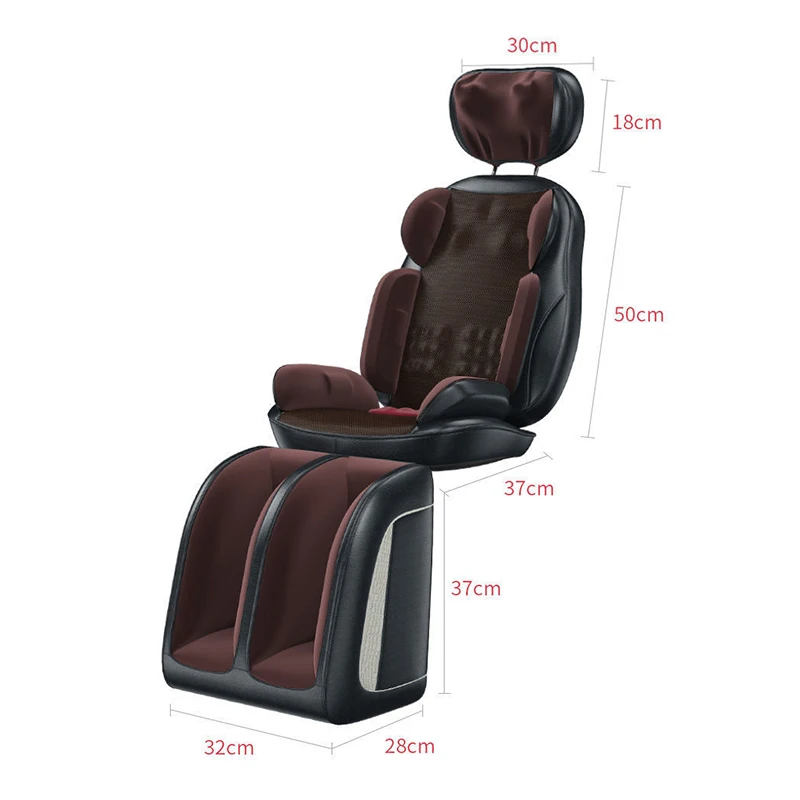 Электрическая подушка для шеи спины и тела с вибрацией массажное кресло