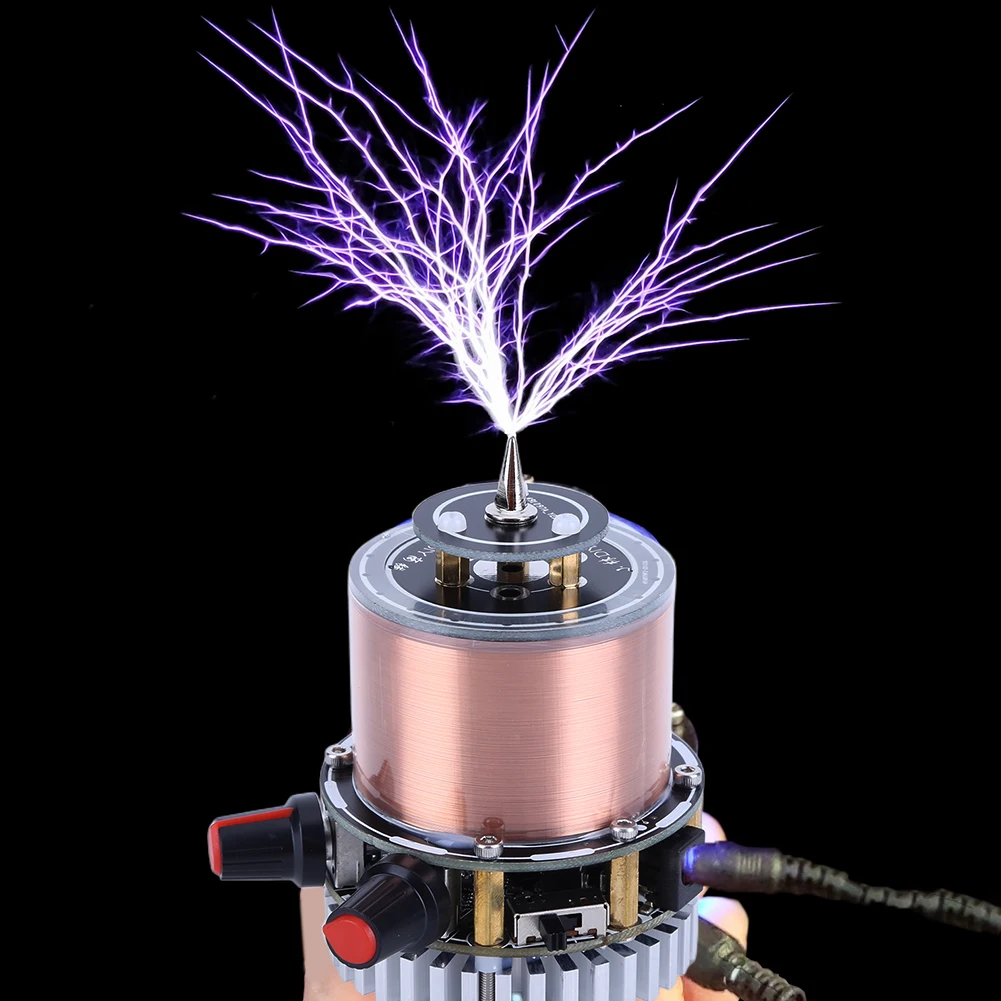 

Electric Arc Generator Wireless Transmission Lighting Sparkly Arc Generator Bluetooth-compatible Education Experiment Products
