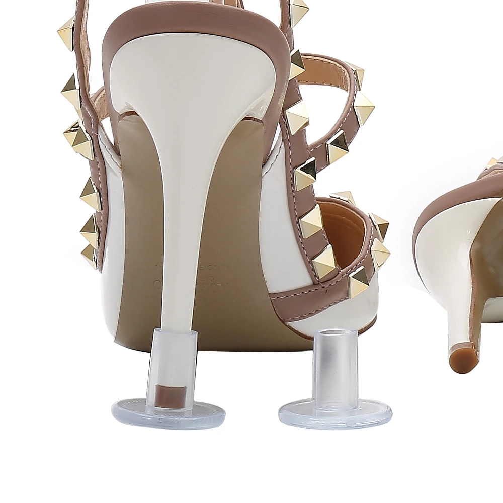 120 Pairs/Lot Silicone Heel Stopper High Heeler Stiletto Dancing Covers Antislip PVC Heel Protectors For Bridal Wedding Party