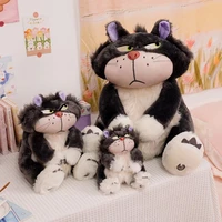 15 65cmgenuine disney kawaii cartoon plush doll lucifer cat cinderellas cat plush toy animal pillow toy birthday gifts for kids