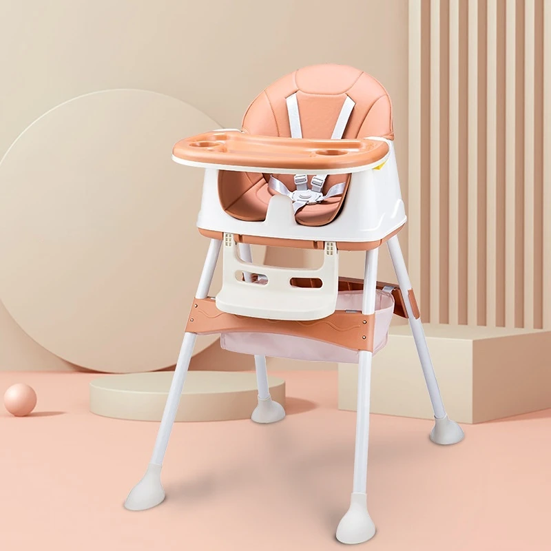 0-6 Years Baby Dining Chair Children Baby Eating Chair Adjustable Children's Dining Chair Portable Home Study Chair Dining Table