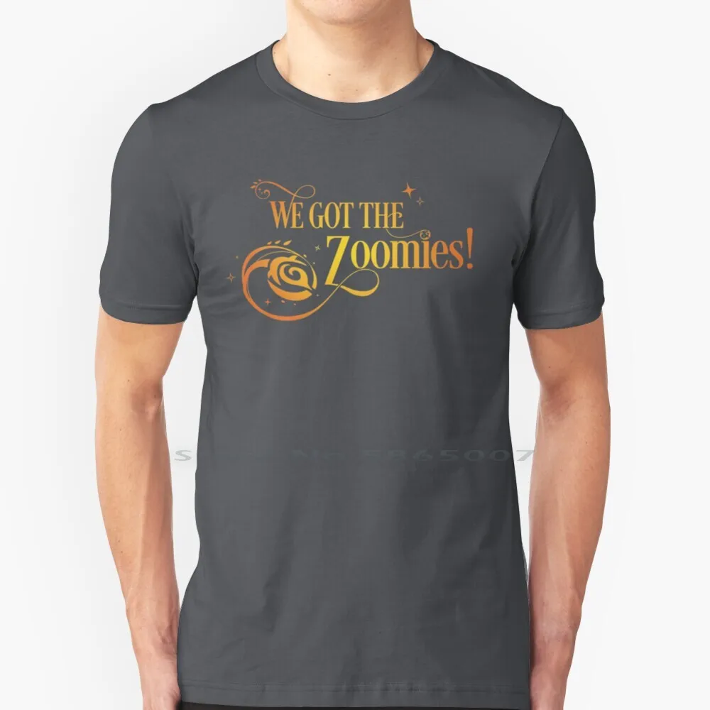 

Yuumi Zoomies-Gradient T Shirt 100% Cotton Yuumi Healer Zoomies Cats Support Big Size 6xl Tee Gift Fashion