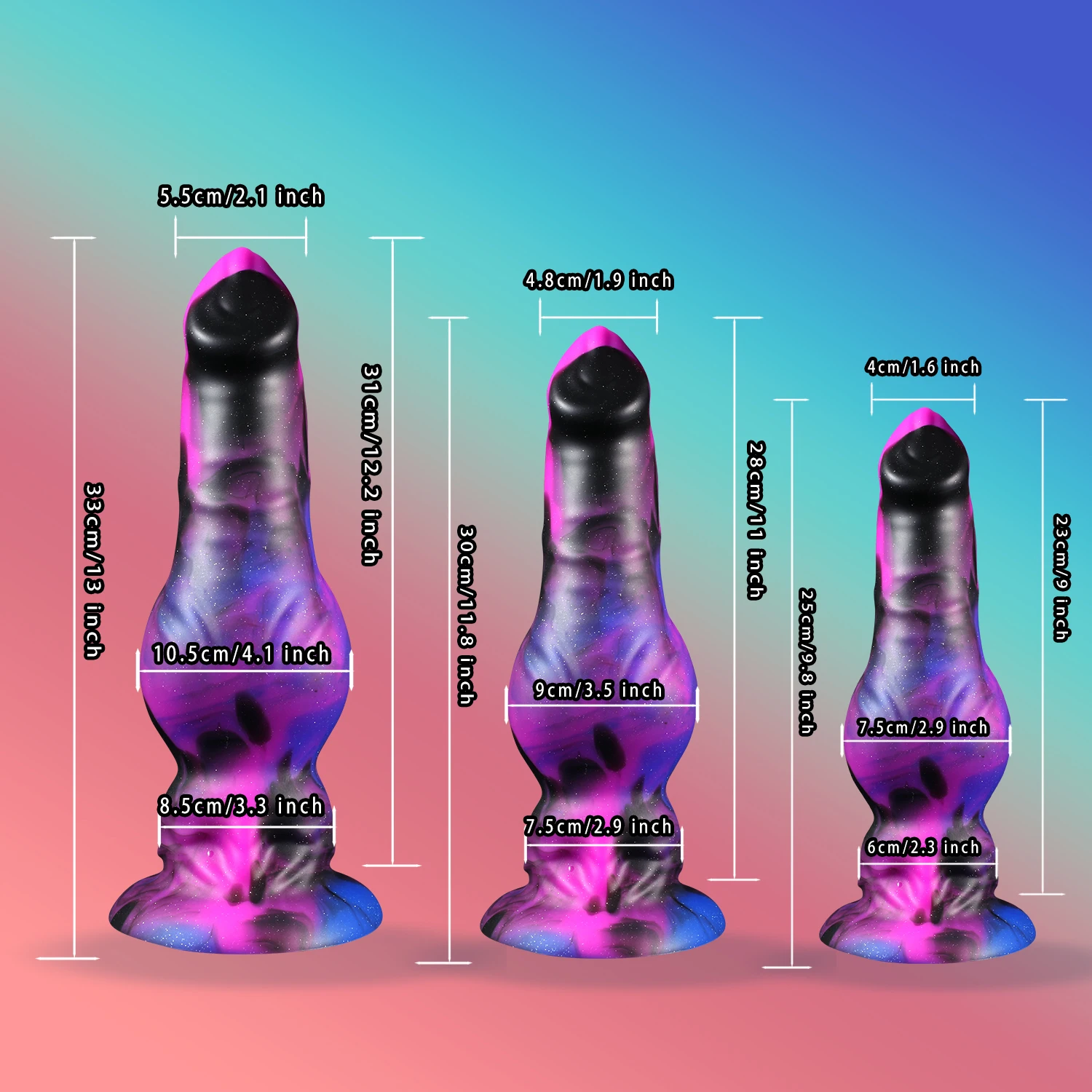 Анальная пробка с фаллоимитатором