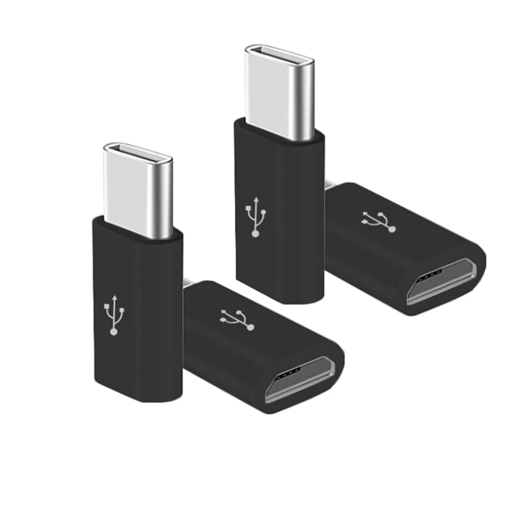 Адаптер Micro-USB к Usb C мини зарядному адаптеру Type Переходник с резистором