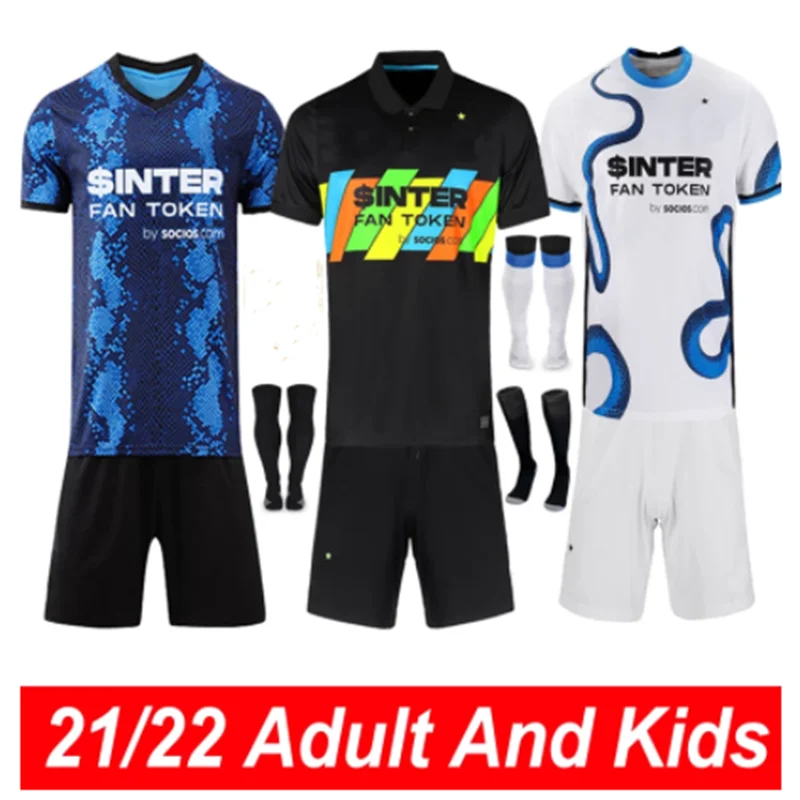 

2021 2022 summer Inter Home and away soccer jerseys LUKAKU ALEXIS SKRINIAR Adults and kids football third shirts custom spot