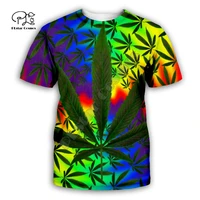 good buds stick together weed green leaf reggae retro trippy 3dprint streetwear summer casual funny short sleeves t shirts a1