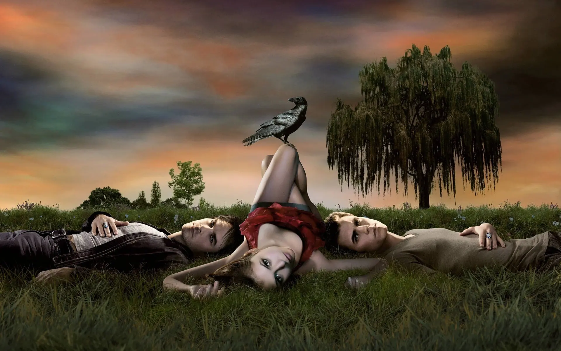 

Классический фильм «Дневники вампира» печать на холсте